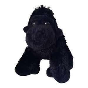Aurora Black Plush Gorilla Toy